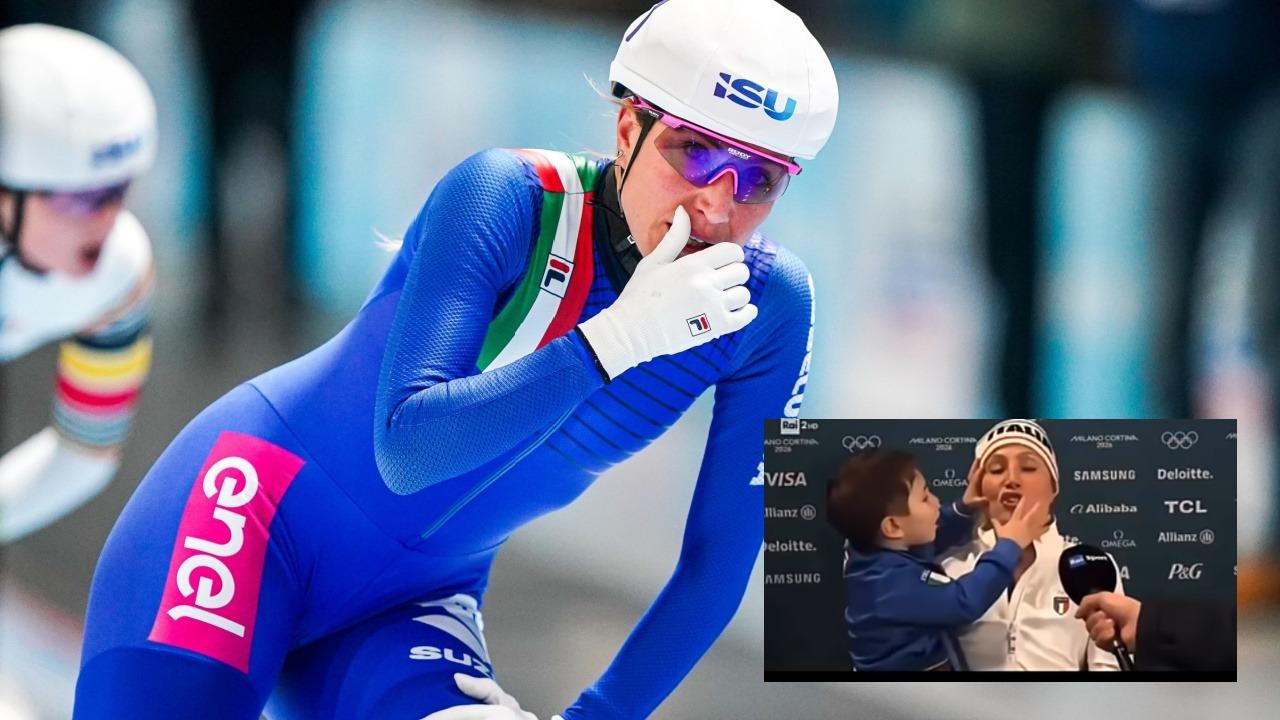 Kai laimi olimpinį auksą, bet esi mama: sportininkės sūnus prajuokino žiūrovus