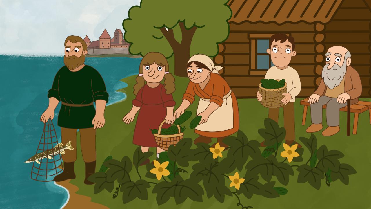 Animacija vaikams „Galvės lobiai“