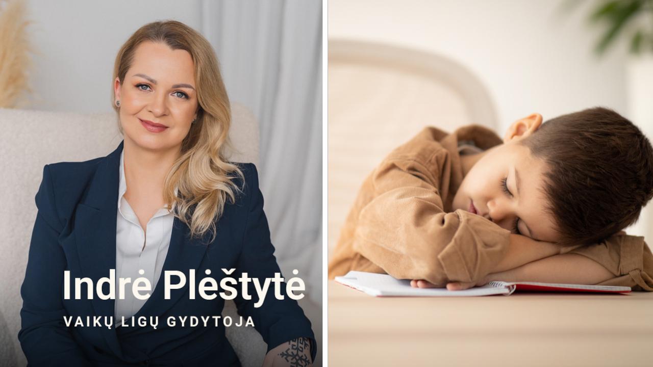 Vaikų gydytoja, „Mama, aš sergu“ savininkė Indrė Plėštytė