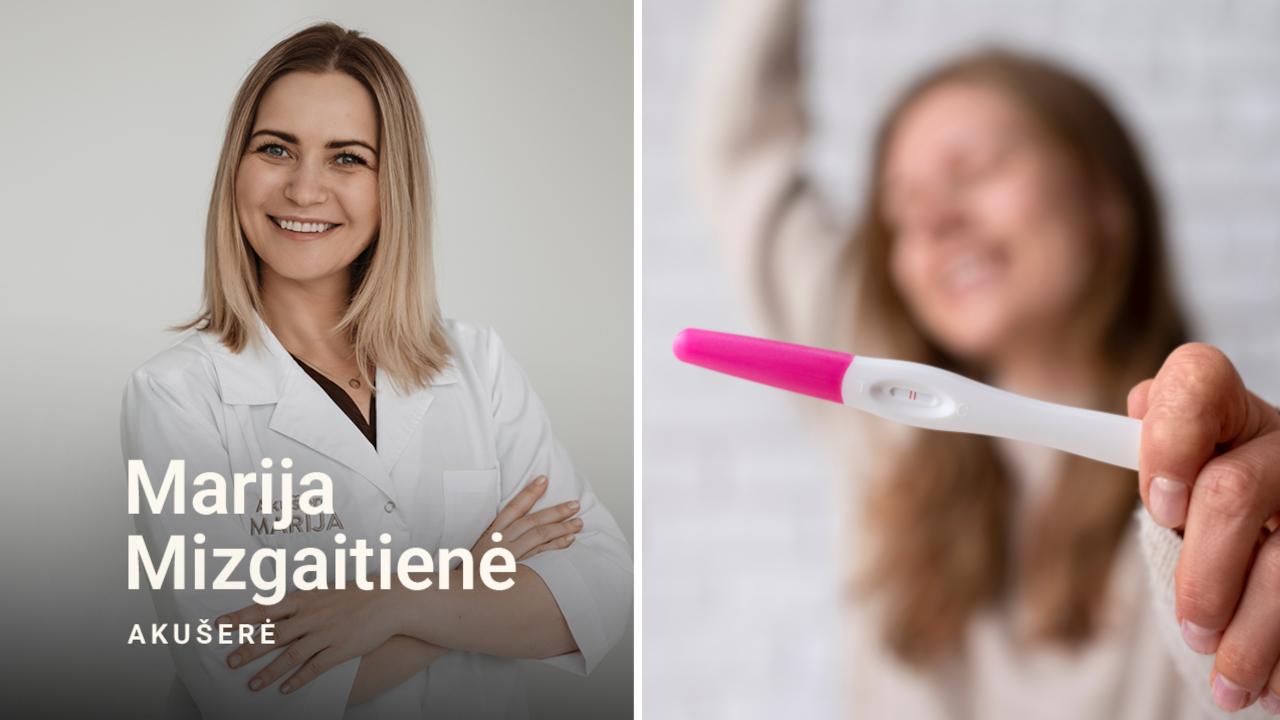 Akušerė, tinklaraščio sumanimama.lt įkūrėja Marija Mizgaitienė, nėštumo planavimas ir tyrimai