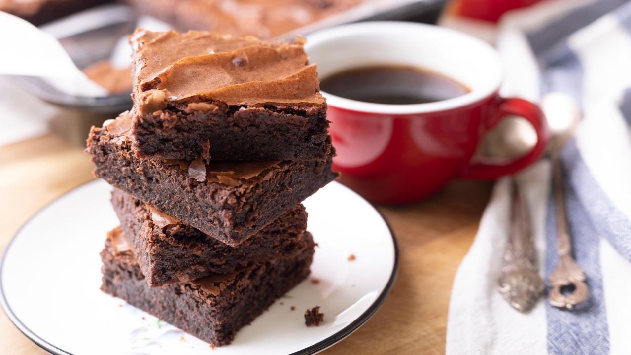 Greitas šokoladinis braunis