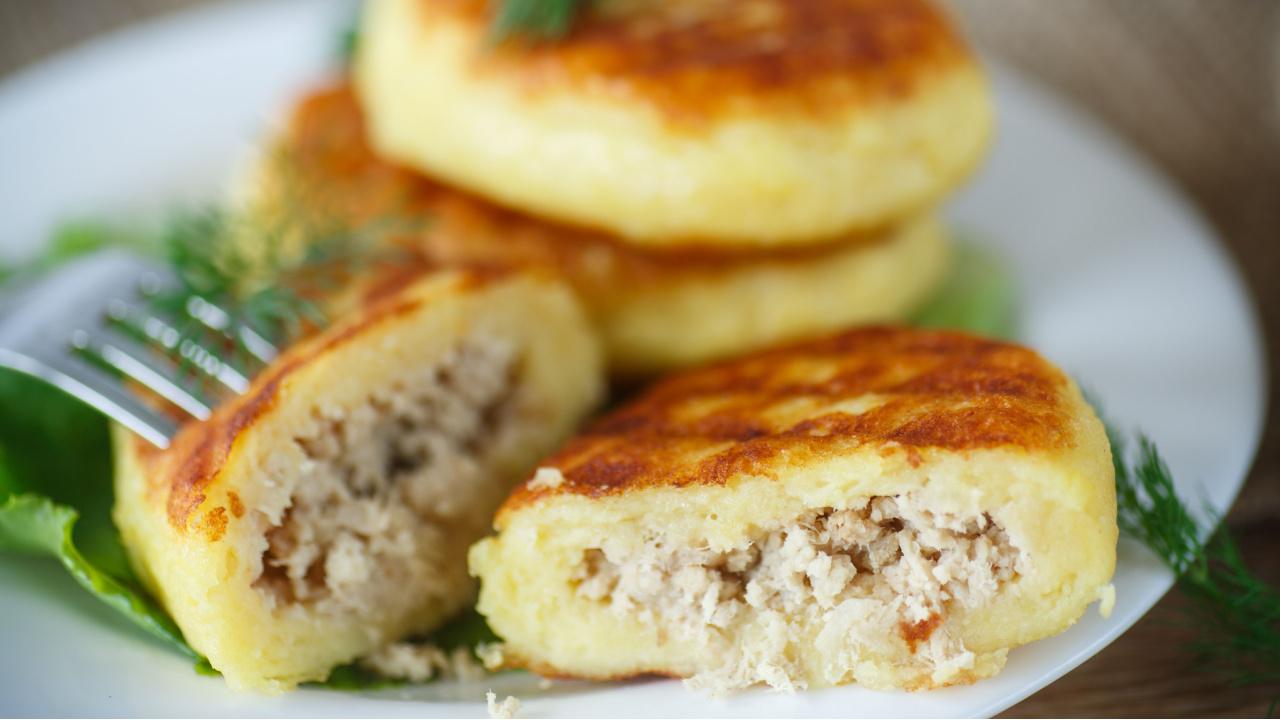 Tradiciniai žemaičių blynai su mėsa