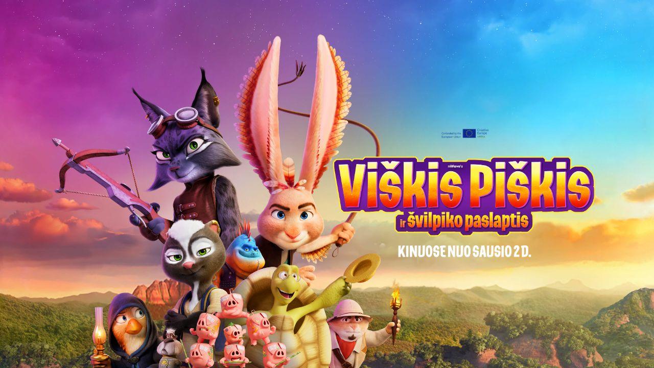 Nuotykių ieškotojas Viškis Piškis sugrįžta į kino ekranus