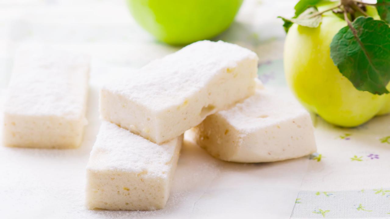 Obuolių zefyrai iš 2 ingredientų: su nuotraukomis žingsnis po žingsnio