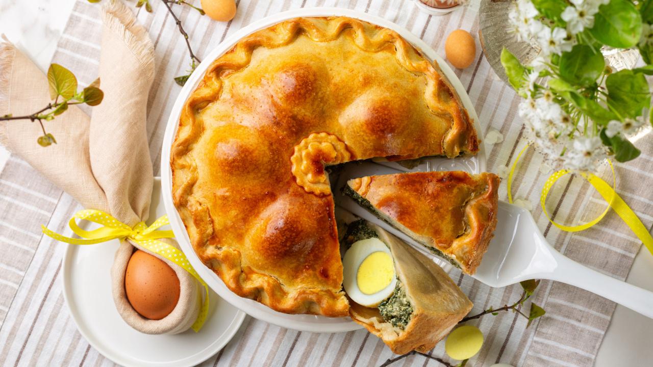 Tradicinis Velykų stalas Graikija