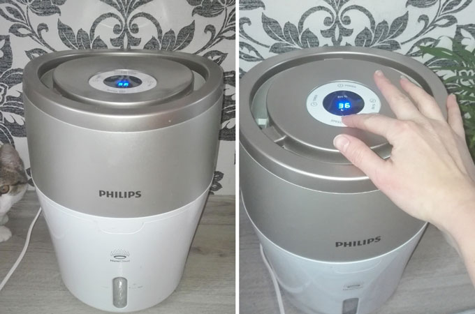 PHILIPS oro drėkintuvas su „NanoCloud“ technologija 