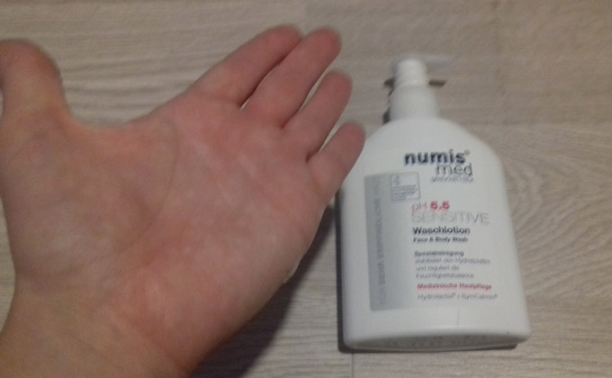 numis® med veido ir kūno prausiklis.